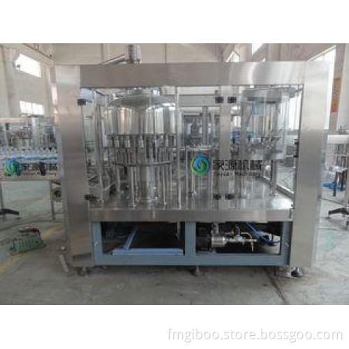Soda Washing Filling Capping Machine 4Kw With 6 pcs Capping